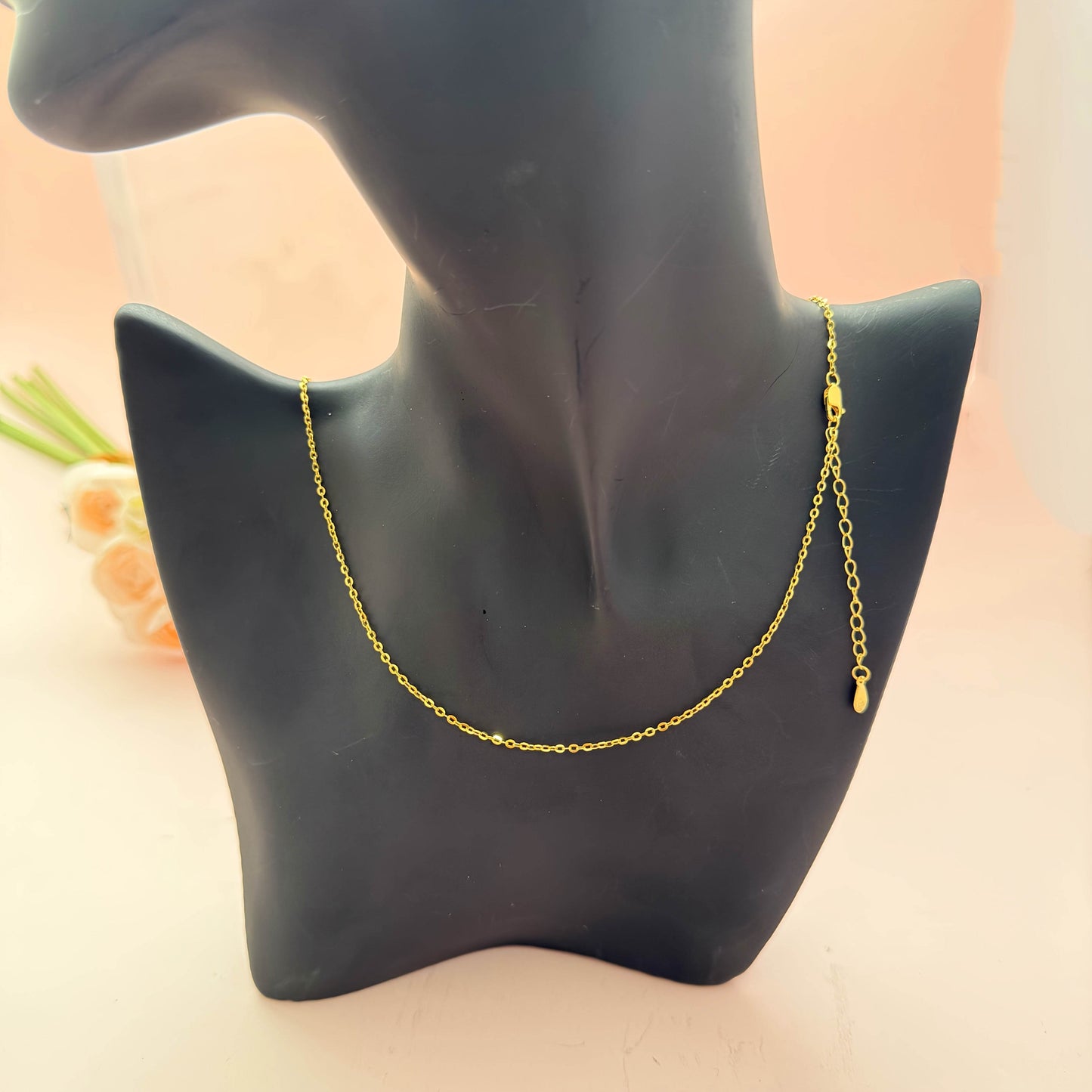 1pc Fine Craftsmanship Electroplated 18k Golden Plated S925 Silver Material Silver Weight: 3.8g Main Stone: 1 Carat Moissanite Pendant Necklace with Gift Box Men's and Women's Fashion Jewelry Suitable for Couples Dating, Fami - Jewelrieshub - - jewelrieshub.com - Jewelrieshub -