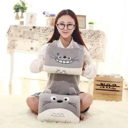 Kids cute gift Cartoon hand pillow Hand Warmer Nap weak hero class 1 arm pillow suho Non electrical Travel essentials