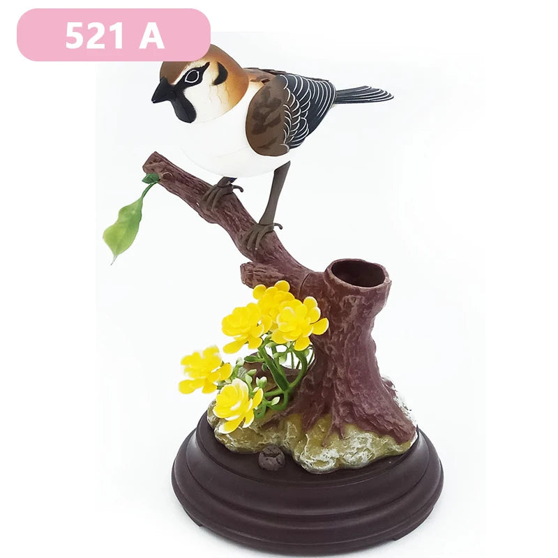 Electric Simulation Voice Control Parrot Toy Musical Magpie Talking Electronic Pet Bird Model Decoration Children'S Toy Gift - Qoraheyhub