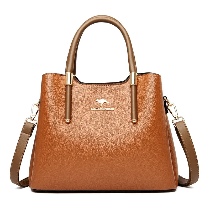 Luxury Handbags Women Bags Designer Casual Tote Female Leather Top-Handle Bags For Women Shoulder Messenger Bag High Quality Sac