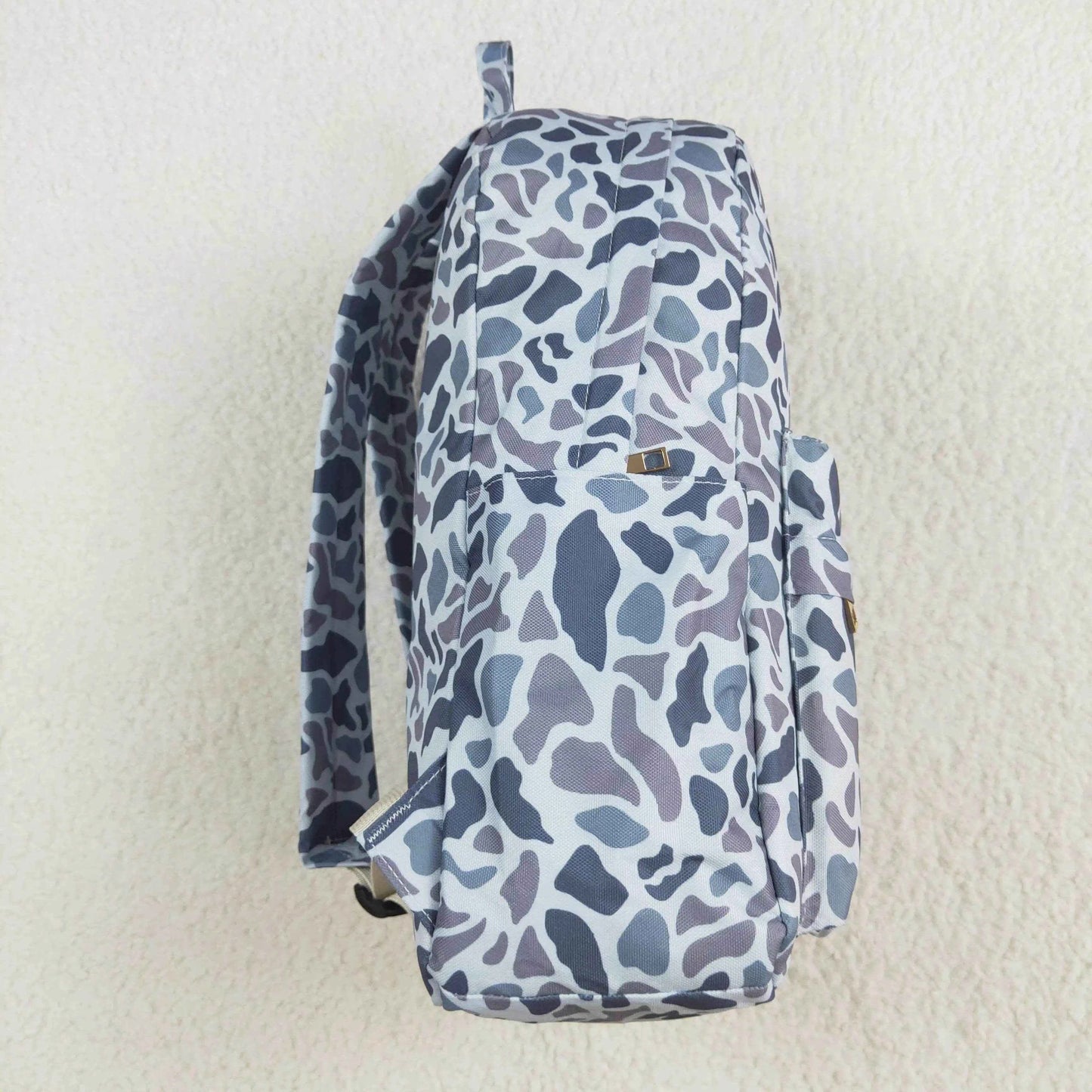 Wholesale RTS Factory Children Camo Grey Backpack Travel Daypack Toddler Outdoor Portable Teen Girl Boy Kids Boutique School Bag
