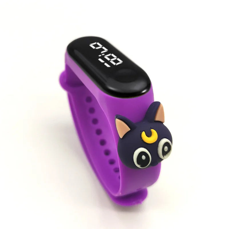 Waterproof Sports Watch for Kids Cartoon Dinosaur Unicorn Toys Children Led Digital Electronic Watch for Boys Girls Bracelet - Qoraheyhub
