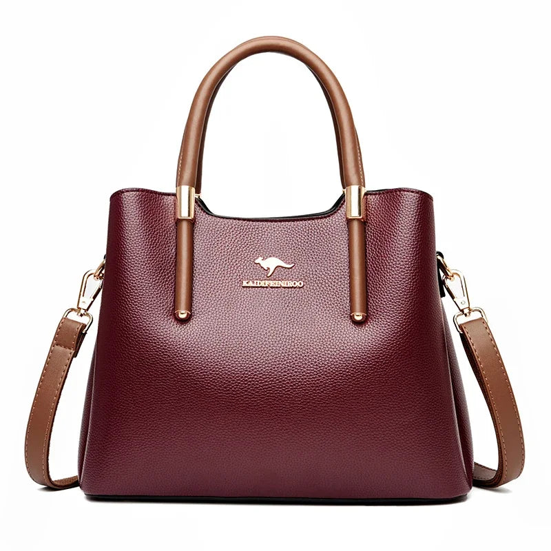 Luxury Handbags Women Bags Designer Casual Tote Female Leather Top-Handle Bags For Women Shoulder Messenger Bag High Quality Sac