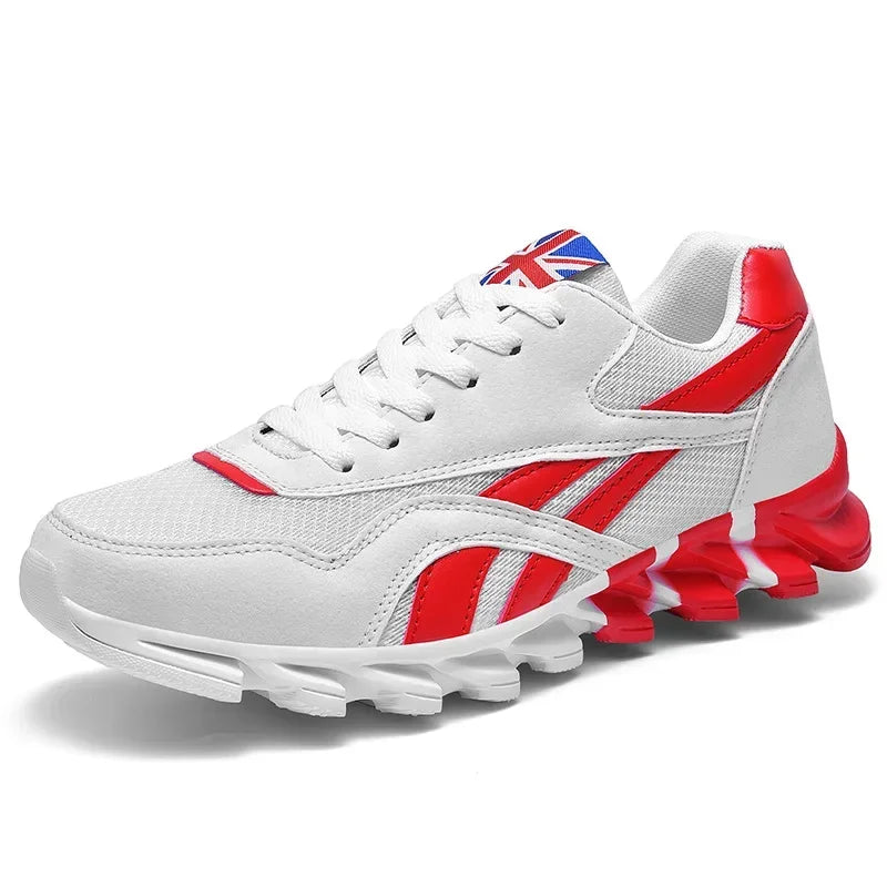 Men's Large Size 46-48 Running Walking Shoes Lightweight Breathable Mesh Cushioned Non-Slip Outdoor Casual Jogging Sneakers