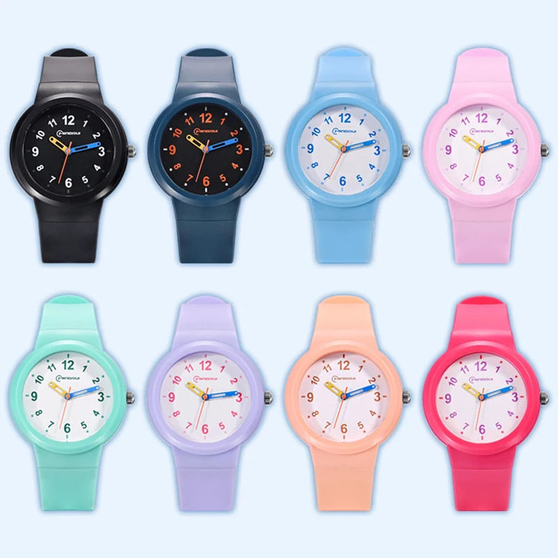 UTHAI CA03 3-12 Year Old Children's Watch Fashion Simple Sports Comfortable Waterproof High Boys Girls Quality Quartz Watches - Qoraheyhub