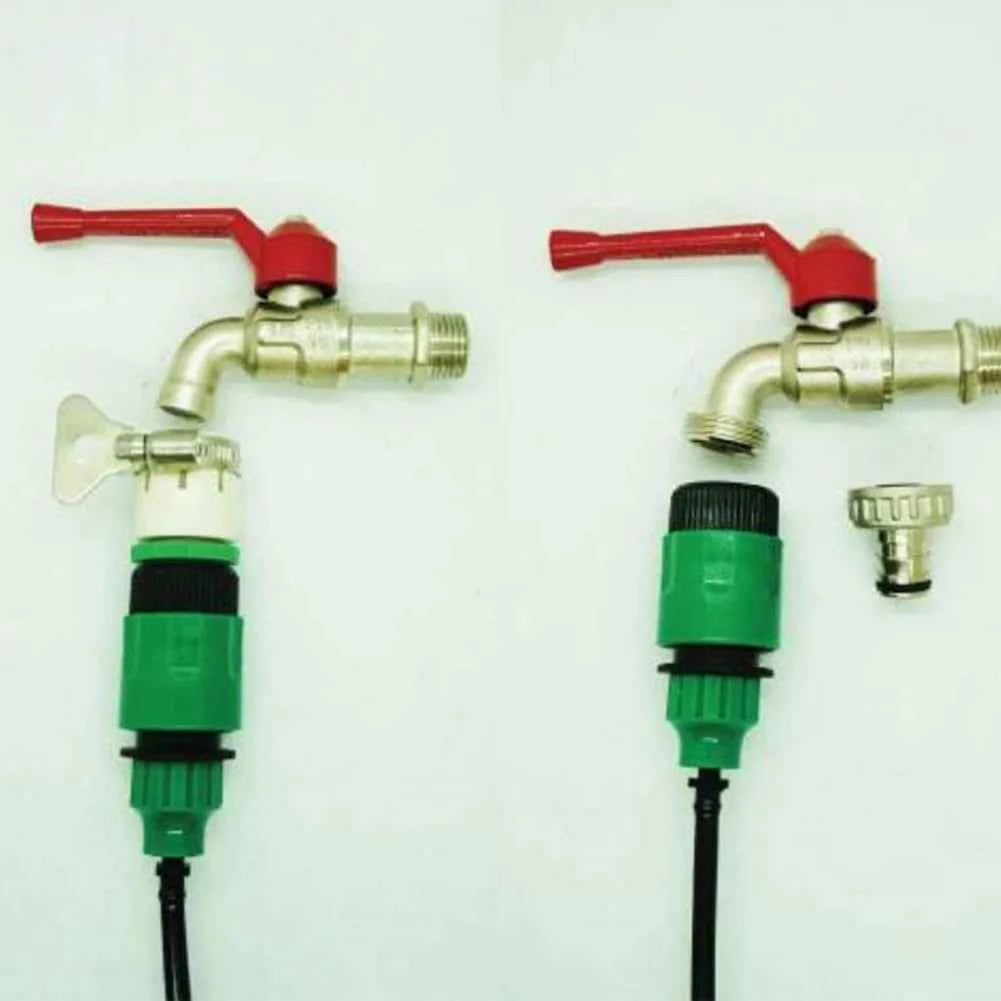 15M Spray Atomizing Sprinkler Brass Atomizer Nozzles Kit Misting Cooling Nozzle System Outdoor Misting Cooling System