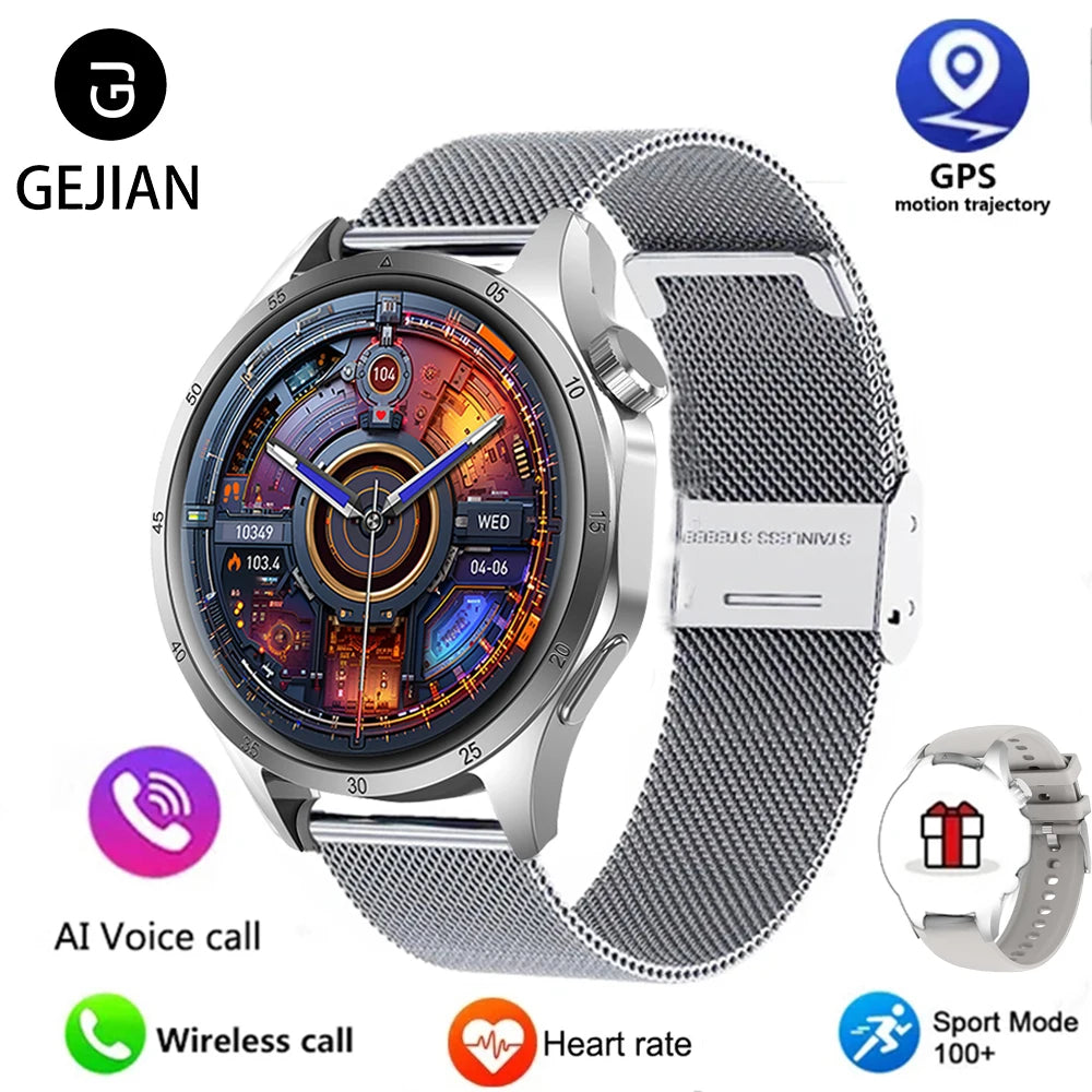 For HUAWEI GT5 Pro GPS NFC Smart Watch Men 360*360 AMOLED Screen Heart rate Bluetooth Call IP67 Waterproof Man Smartwatch 2025 - Qoraheyhub
