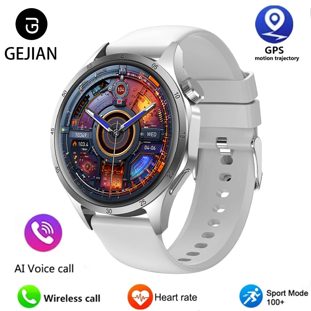 For HUAWEI GT5 Pro GPS NFC Smart Watch Men 360*360 AMOLED Screen Heart rate Bluetooth Call IP67 Waterproof Man Smartwatch 2025 - Qoraheyhub