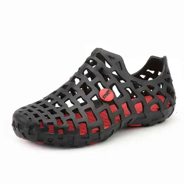 Summer Men Water Shoes Breathable Beach Sandals Upstream Water Shoes Women's Quick-drying Hollow Slippers Aqua Shoes