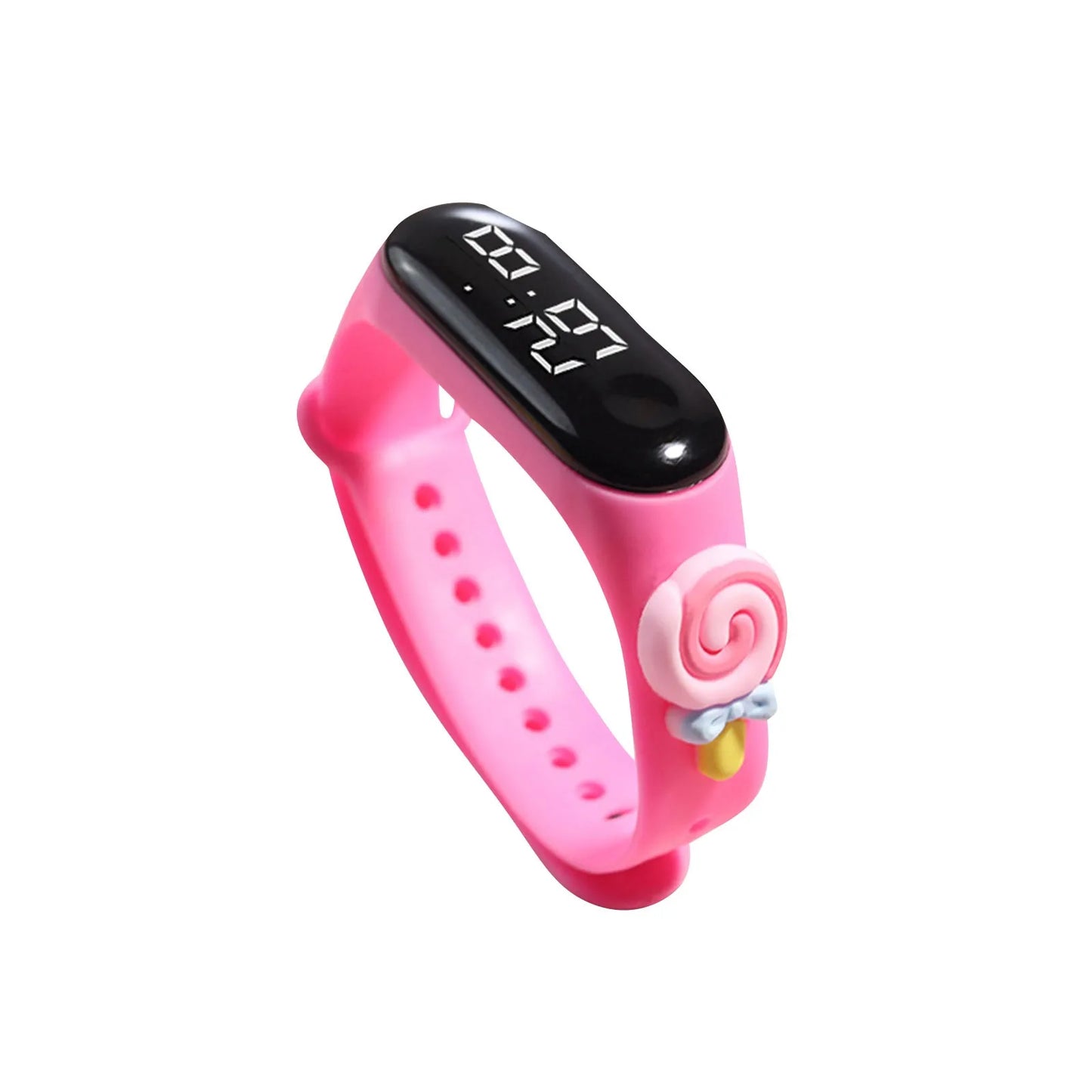 Multi-color Smart Watch For Children Boy Girl Fashion LED Digital Wrist Watches Silicone Strap Waterproof Sport Watch Relogio - Qoraheyhub