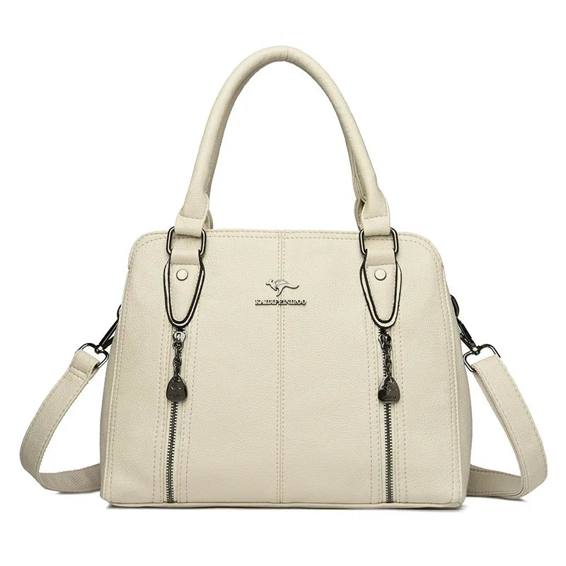 Genuine Brand Luxury Handbags Women Bag Designer Casual Tote Bag High Quality Leather Shoulder Crossbody Bags for Women 2024 New