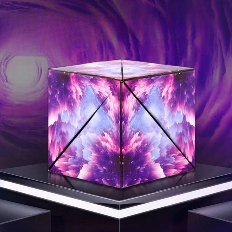 Magic Infinite Cosmic Cube Shasibo Cubes Magnetic Changeable Cubes Magnetic Cubes Magnet Fidget AntiStres Flip Cubic Puzzle Toys - Qoraheyhub
