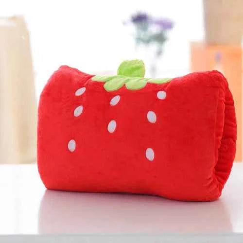 Cute Cartoon Animal Plush Hand Warmer Cushion Soft Pillow for Home Room Decoration, Camping Outdoor & Kids Toddlers Gift