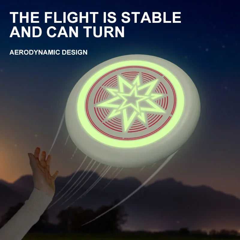 1Pcs Kids Hand Throwing Boomerang Toys Luminous Flying Discs Safe Soft Kids Can Be Roundabout Parent-child Game Outdoor Sport - Qoraheyhub