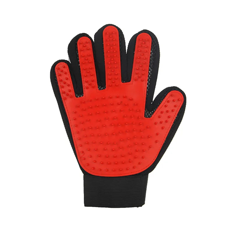 Hot Sell 1PC Cat Hair Remove Gloves Rubber Pet Beauty Cleaning Grooming Effective Massage Dog Combs Floating Brush 6 Color - Qoraheyhub