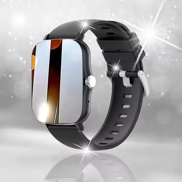 2025 Smart Watch 2.01‘’ Full Touch Amoled BT Call Sport Waterproof Watches Heart Rate Blood Pressure SmartWatch for Men Women - Qoraheyhub