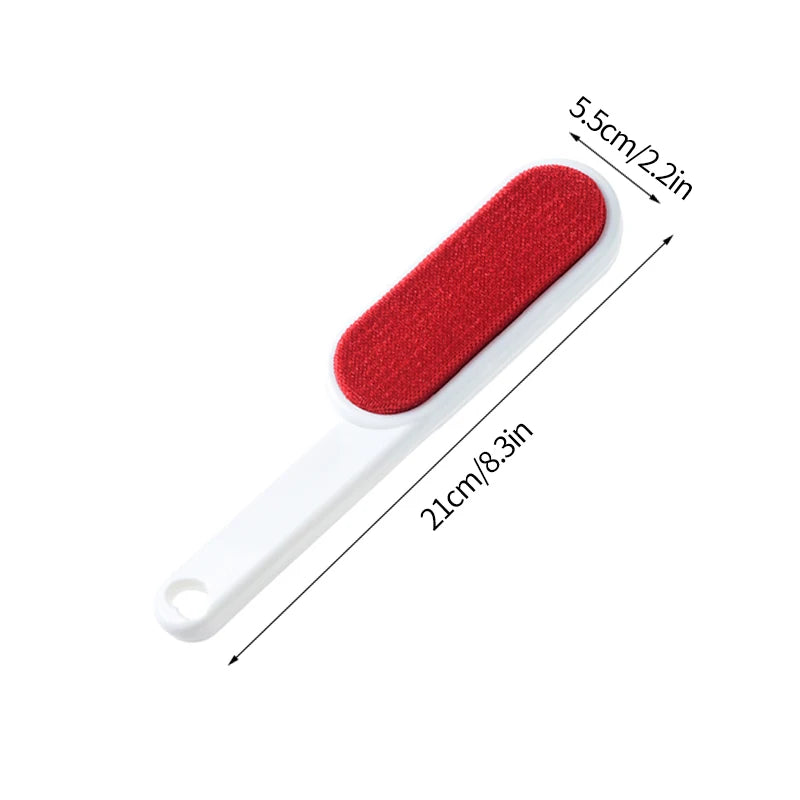 Magic Clothes Lint Remover Reusable Pet Cat Hair Fur Roller Brush Reusable Static Dusting Cleaning Brushes Manual Cleaner Tool - Qoraheyhub