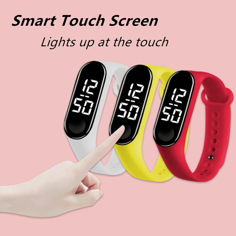 Waterproof Sports Watch for Kids Cartoon Dinosaur Unicorn Toys Children Led Digital Electronic Watch for Boys Girls Bracelet - Qoraheyhub