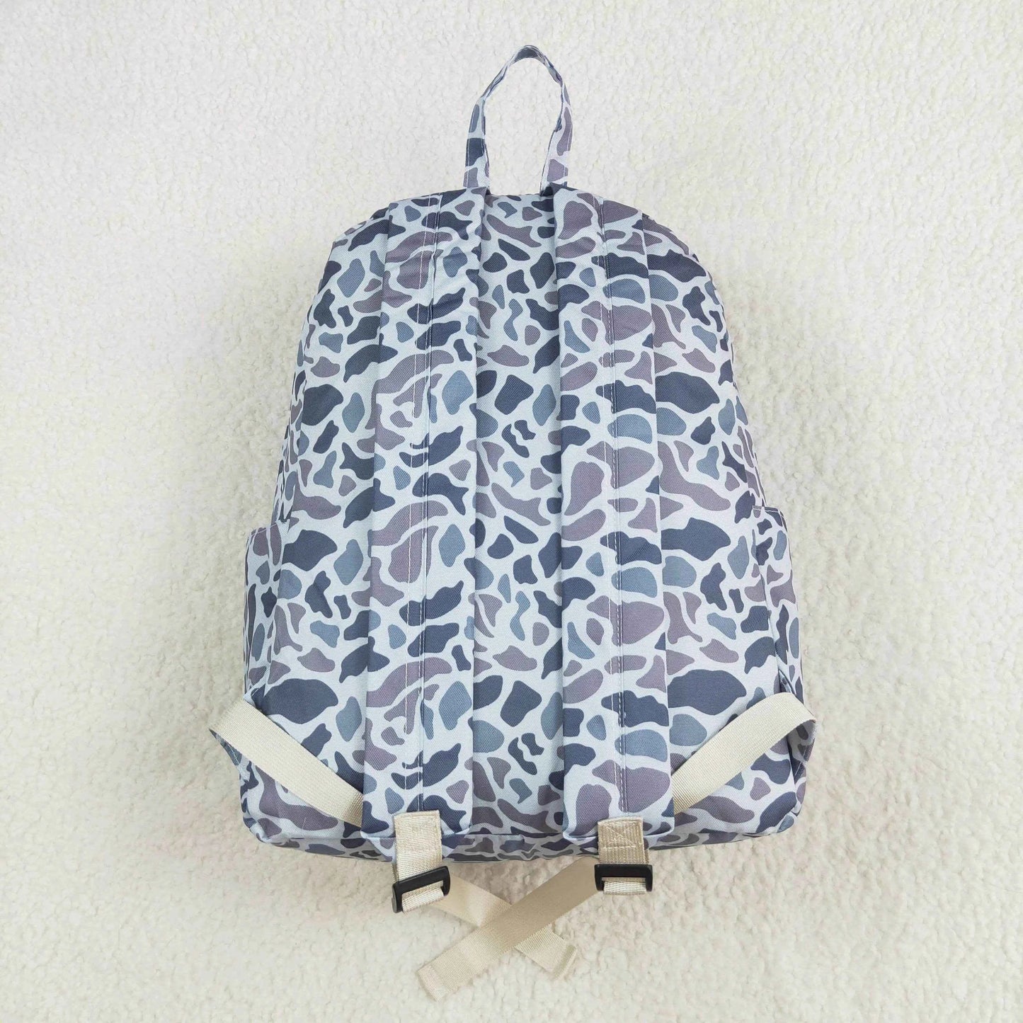Wholesale RTS Factory Children Camo Grey Backpack Travel Daypack Toddler Outdoor Portable Teen Girl Boy Kids Boutique School Bag
