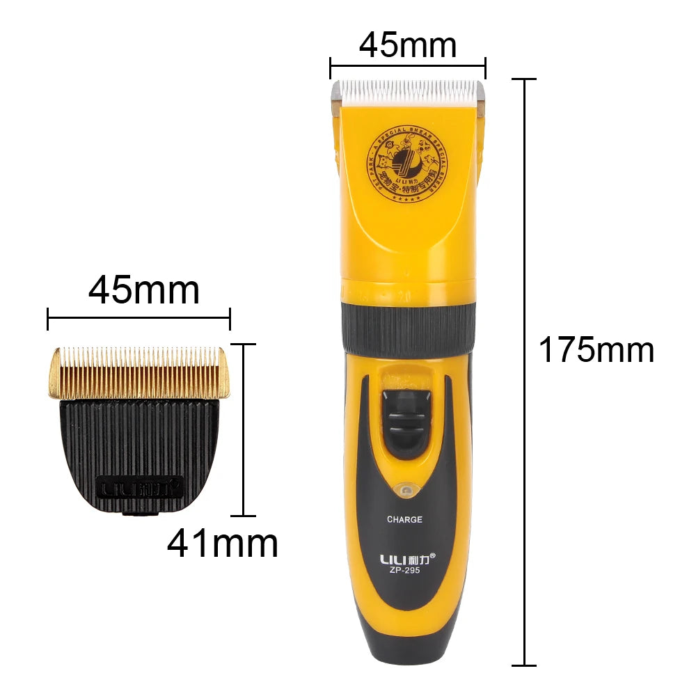 Haircut Trimmer Shaver Set Electric Scissors for Rabbit Cat Puppy Grooming Clipper Cutter Pet Hair Clipper Ceramic Blade - Qoraheyhub