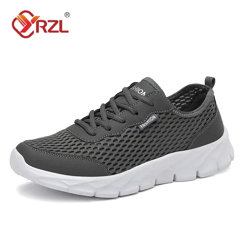 YRZL Tennis Shoes for Men Lightweight Sneakers High Quality Breathable Outdoor Athletic Jogging Sport Running Walking Man Shoes