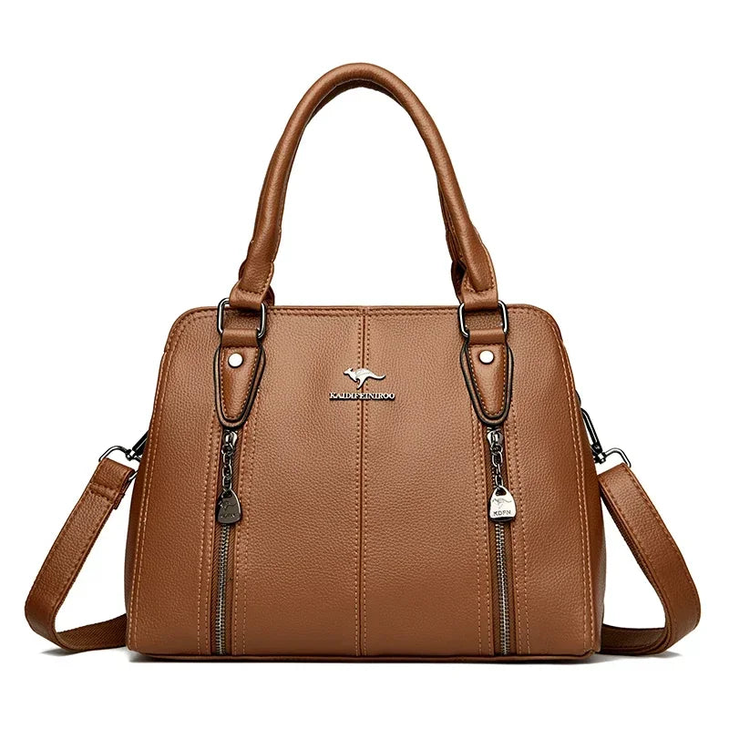 Genuine Brand Luxury Handbags Women Bag Designer Casual Tote Bag High Quality Leather Shoulder Crossbody Bags for Women 2024 New