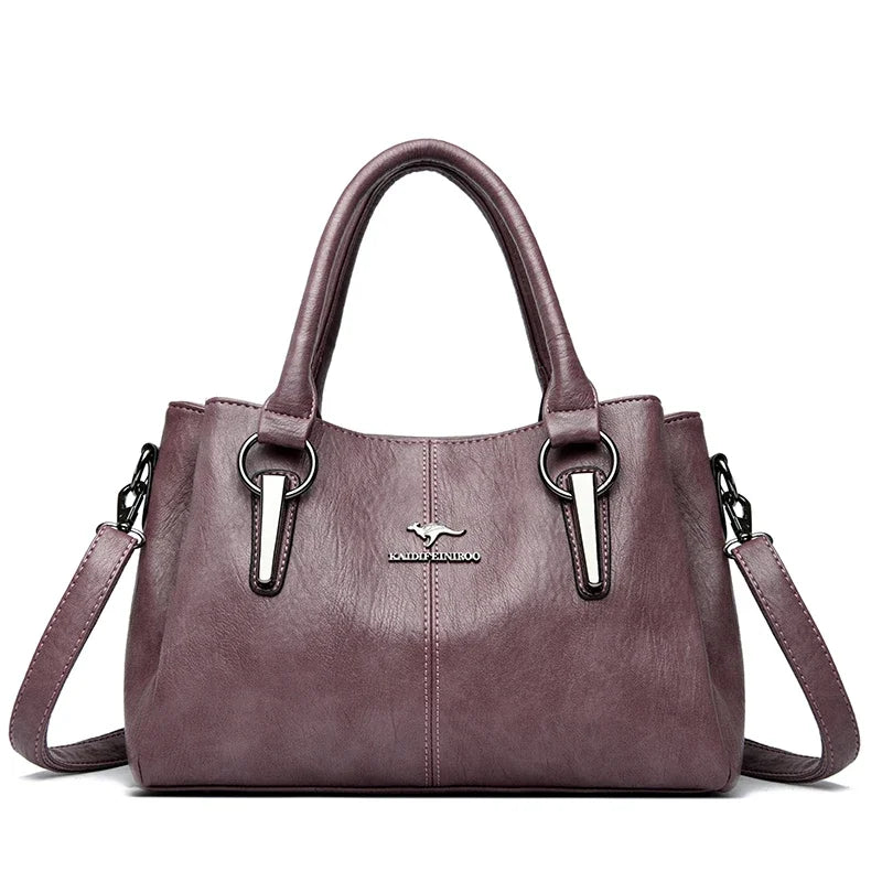 High-quality Soft Leather Luxury Handbags Women Bags Designer High-capacity Ladies Crossbody Hand Bags for Women 2024 Sac A Main