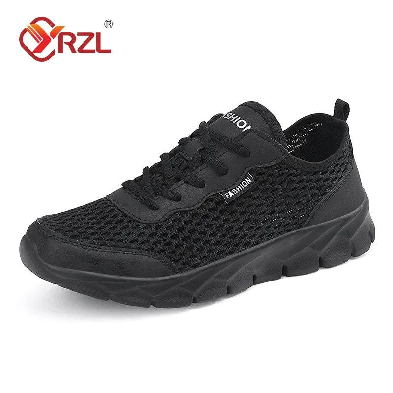 YRZL Tennis Shoes for Men Lightweight Sneakers High Quality Breathable Outdoor Athletic Jogging Sport Running Walking Man Shoes