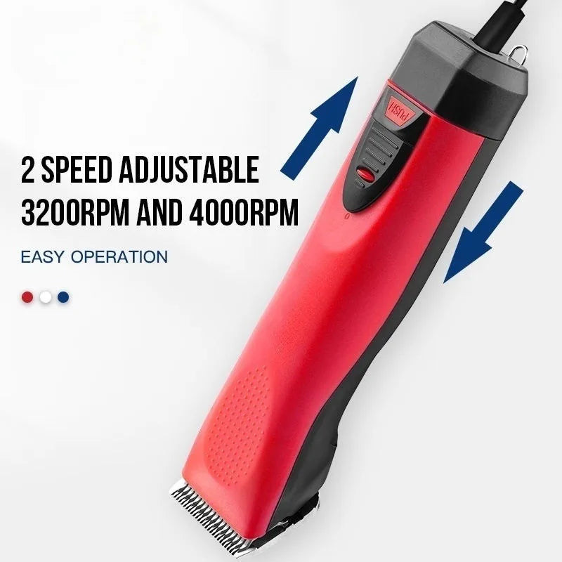 Rechargeable Pet Hair Cutters Professional Big Battery Cat Dog Electric Cordless Grooming Remover Cutting Machine Pet Clippers - Qoraheyhub