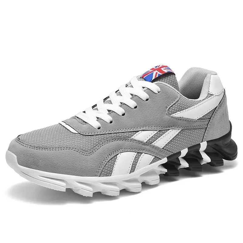 Men's Large Size 46-48 Running Walking Shoes Lightweight Breathable Mesh Cushioned Non-Slip Outdoor Casual Jogging Sneakers