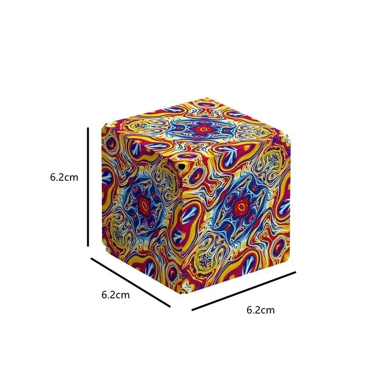 Magic Infinite Cosmic Cube Shasibo Cubes Magnetic Changeable Cubes Magnetic Cubes Magnet Fidget AntiStres Flip Cubic Puzzle Toys - Qoraheyhub