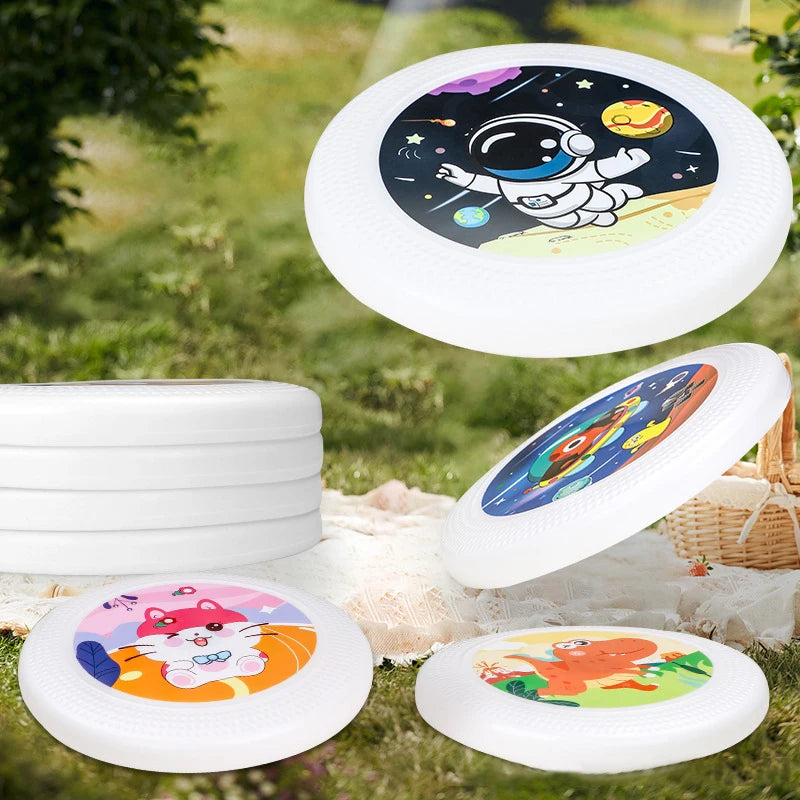 Outdoor Sports Flying Disk Led Flying Saucer Children Hand Throwing Disc Parent-Child Interactive Toys Dogs Flying Saucer Game - Qoraheyhub