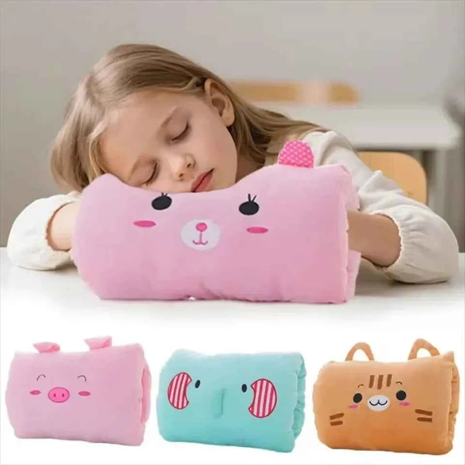 Kids cute gift Cartoon hand pillow Hand Warmer Nap weak hero class 1 arm pillow suho Non electrical Travel essentials