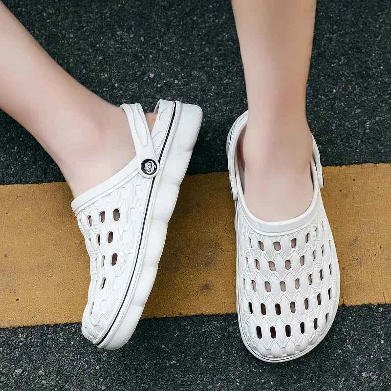 2025 Men's Sandals Women's Outdoor Beach Wading Slippers for Men Garden Home Clogs Women's Sandals Summer Hiking Sandals Men