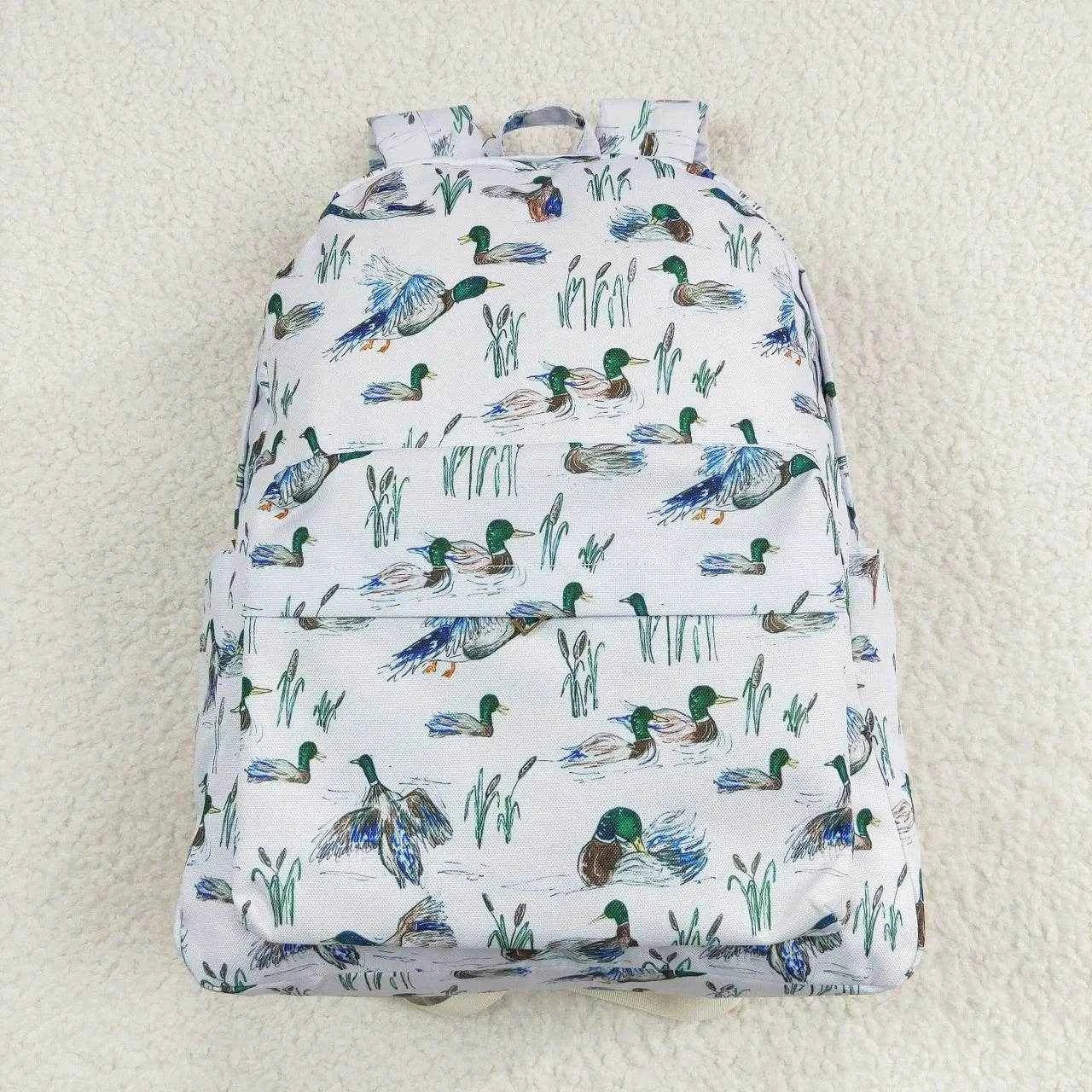 Wholesale Children Baby Boy Girl Backpack Boutique Ducks Daypack Toddler Outdoor Portable Kids School Bags