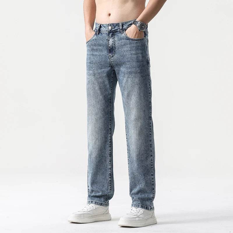Wide Leg Jeans Men Baggy Pants Summer Straight Cut Loose Retro Blue Denim Pants Streetwear Fashion Pockets Vintage Man Clothes Jewelrieshub J9901 / 38 J9901 / 36 J9901 / 28 J9901 / 38-J9901 / 36-J9901 / 28-J9901 / 30-J9901 / 29-J9901 / 32-J9901 / 31-J9901 / 34-J9901 / 33-