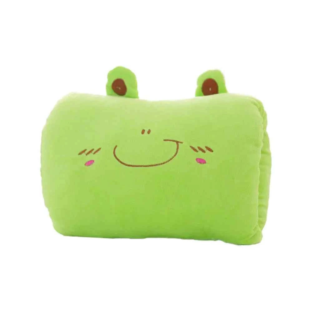 Pink Bear Children's Plush Pillows Hand Warmers Gloves Adults Cartoon Nap Pillows Cushions Creative Hand Warmers Plush Gift