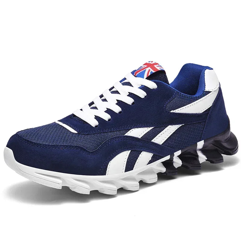 Men's Large Size 46-48 Running Walking Shoes Lightweight Breathable Mesh Cushioned Non-Slip Outdoor Casual Jogging Sneakers