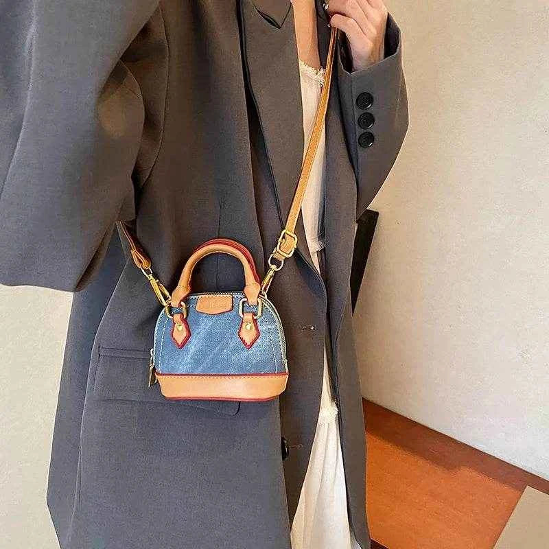 High-Grade Sense Mini Bags for Women 2024 New PU Leather Zipper Crossbody Bag Fashion Lipstick Earphone Coin Purse
