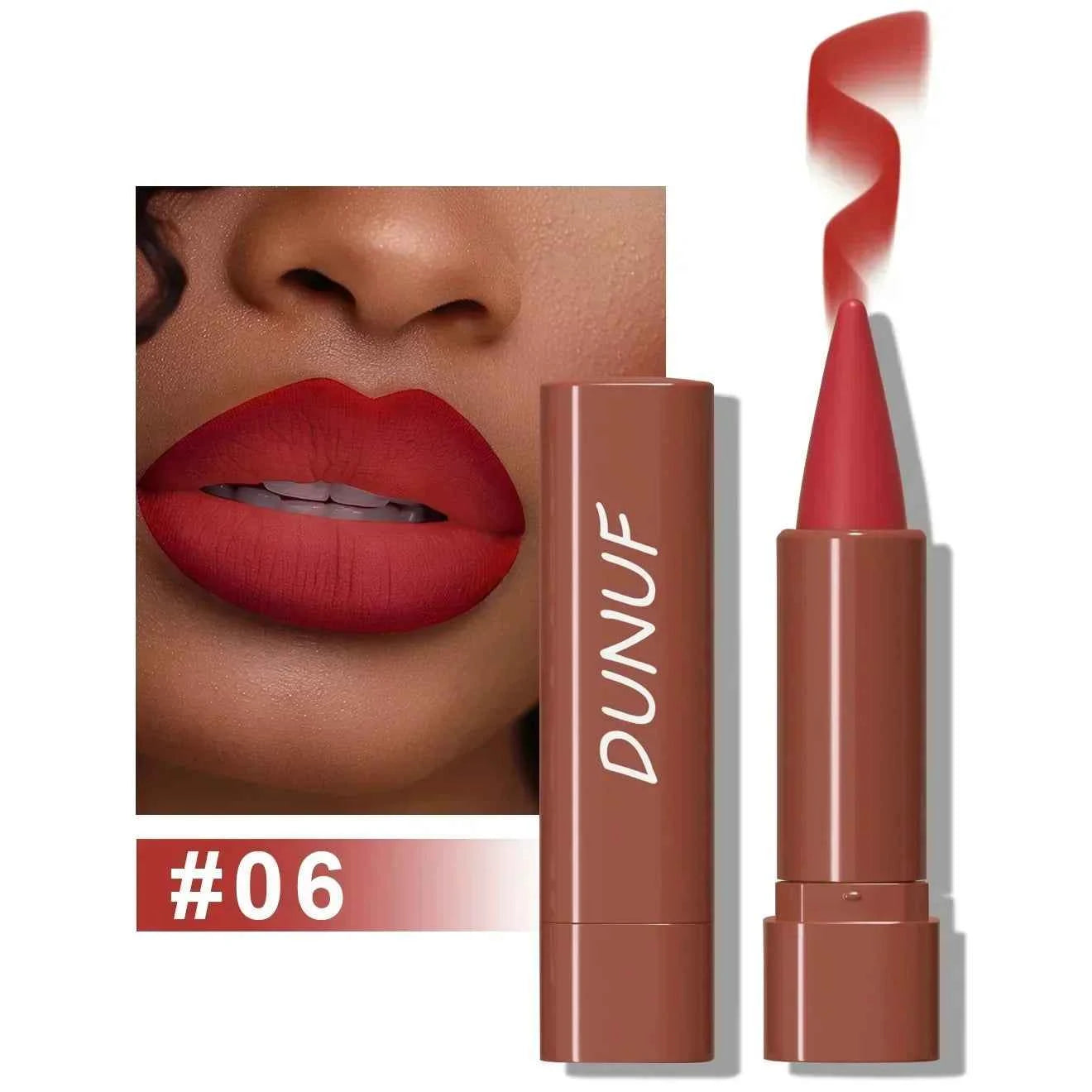 9 Colors Gradient Lip Liner Matte Black Brown Velvet Lipstick Waterproof Non Sticky Contouring Tint Lipliner Crayon Lip Makeup