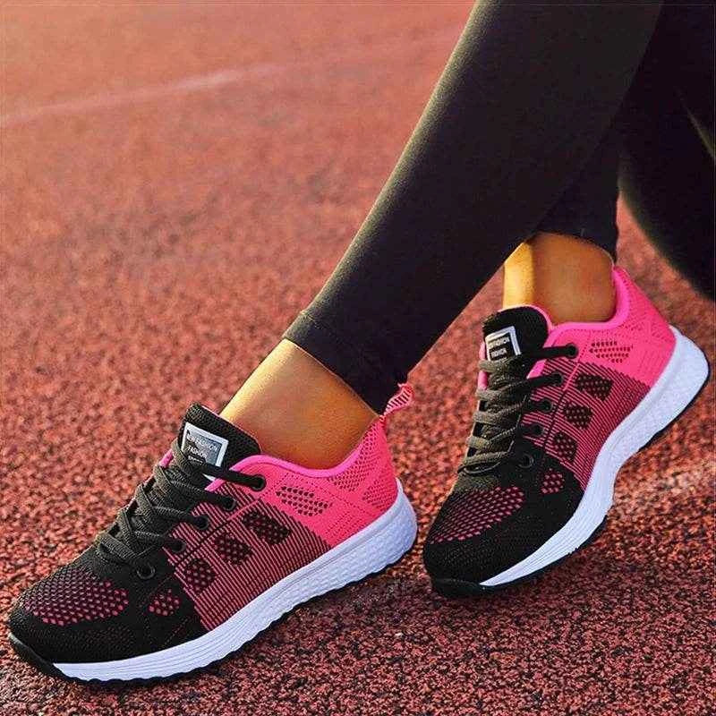 Women Sneakers Mix Color Gym Shoes Women 2025 Vulcanize Shoes For Women's Sports Shoes Trainers Casual Sneaker Women's Footwear