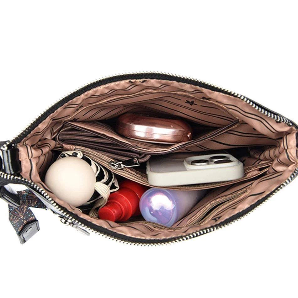 Luxury Designer Shoulder Crossbody Bags High-quality Leather Women Bags 2025 Fashion Ladies Handbags Crossbody Messenger Bag Sac