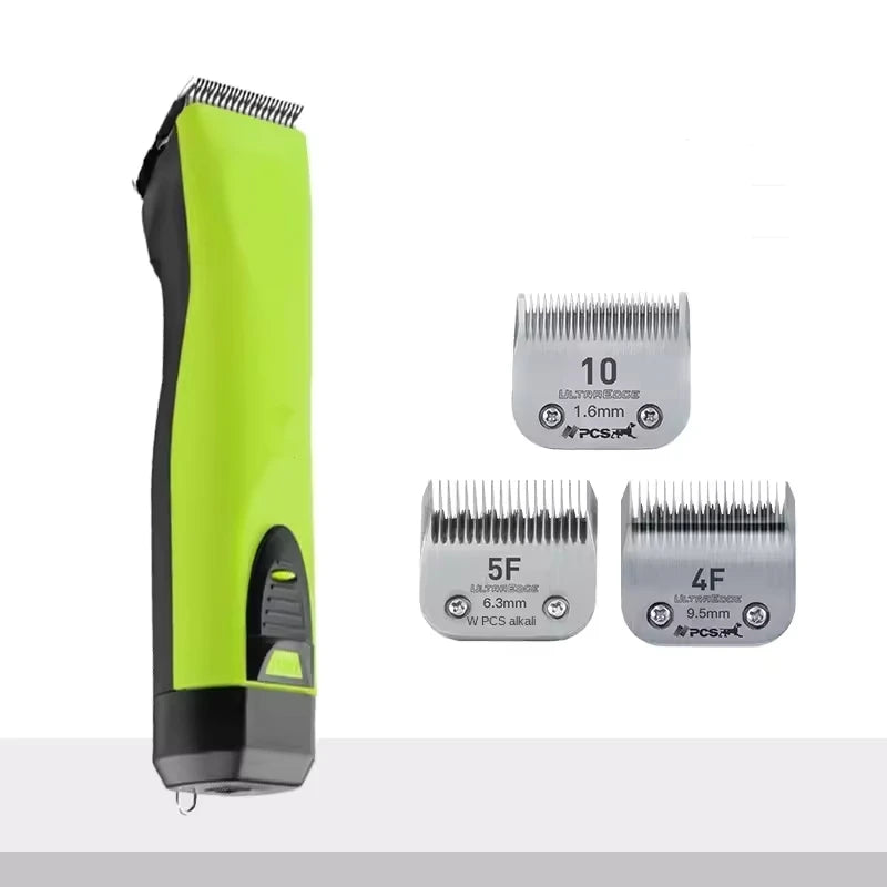 Rechargeable Pet Hair Cutters Professional Big Battery Cat Dog Electric Cordless Grooming Remover Cutting Machine Pet Clippers - Qoraheyhub