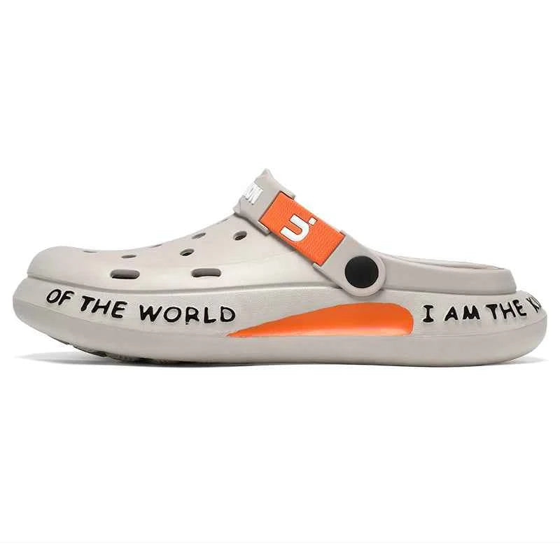 Summer Outdoor Soft Bottom Slip Flops Men's Beach Shoes Unisex Garden Clogs Shoes Slippers Sandals for Men and Women