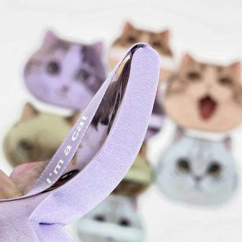 1/4pcs Kitty Air Cushion Powder Puff Cute Cat Cosmetic Puffs Hydrophilic Non-latex Facial Foundation Beauty Tool Dry Wet Makeup