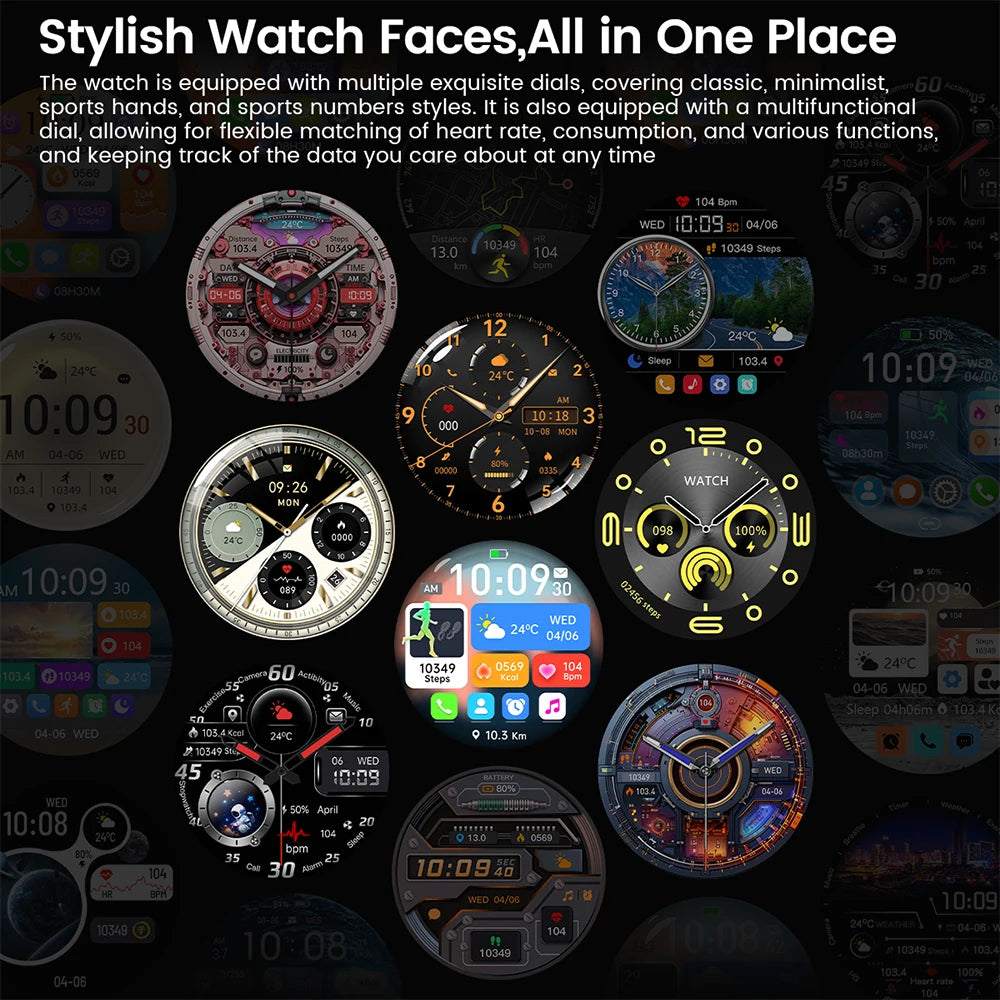 For HUAWEI GT5 Pro GPS NFC Smart Watch Men 360*360 AMOLED Screen Heart rate Bluetooth Call IP67 Waterproof Man Smartwatch 2025 - Qoraheyhub