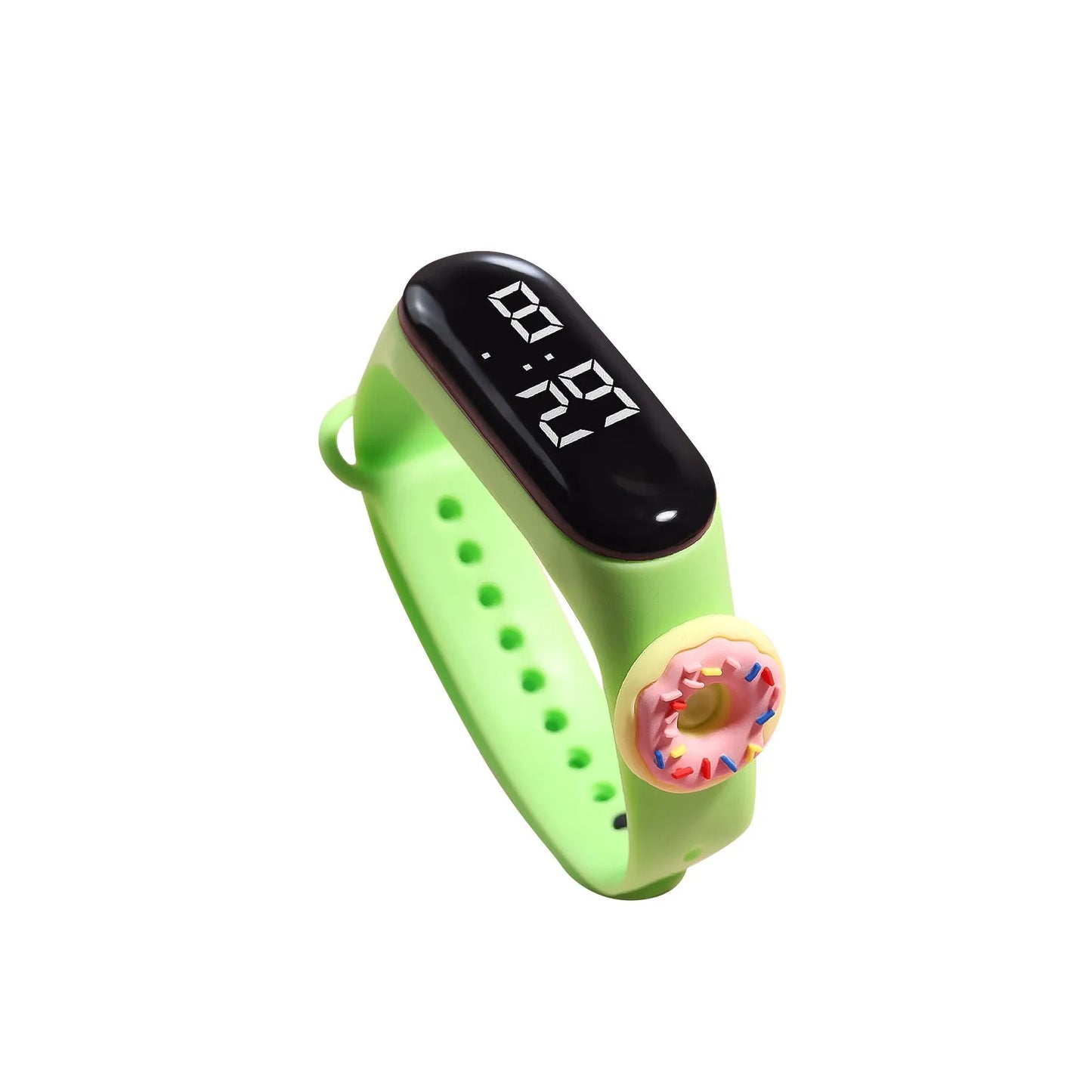 Multi-color Smart Watch For Children Boy Girl Fashion LED Digital Wrist Watches Silicone Strap Waterproof Sport Watch Relogio - Qoraheyhub