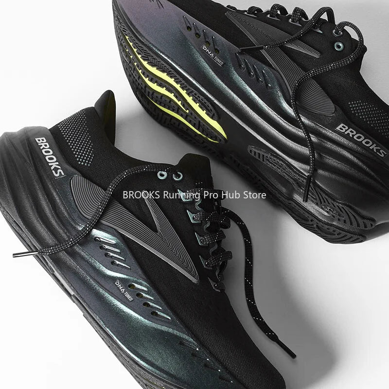 Original Brooks Men's Running Shoes Glycerin Max Anti-slip Wear-resistant and Shock-absorbing Casual Sneakers Women’s1104471D026