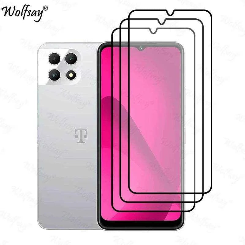 Full Cover Screen Protector For T-Mobile REVVL 7 Tempered Glass For T-Mobile REVVL 7 Pro Screen Glass For T-Mobile REVVL 7 Glass