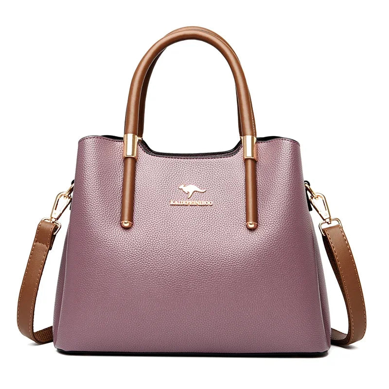 Luxury Handbags Women Bags Designer Casual Tote Female Leather Top-Handle Bags For Women Shoulder Messenger Bag High Quality Sac